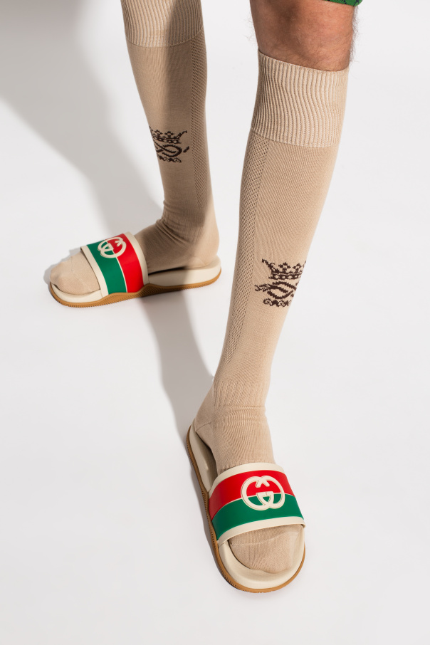 gucci socks and slides